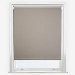 Oxford Blackout Taupe Roller Blind