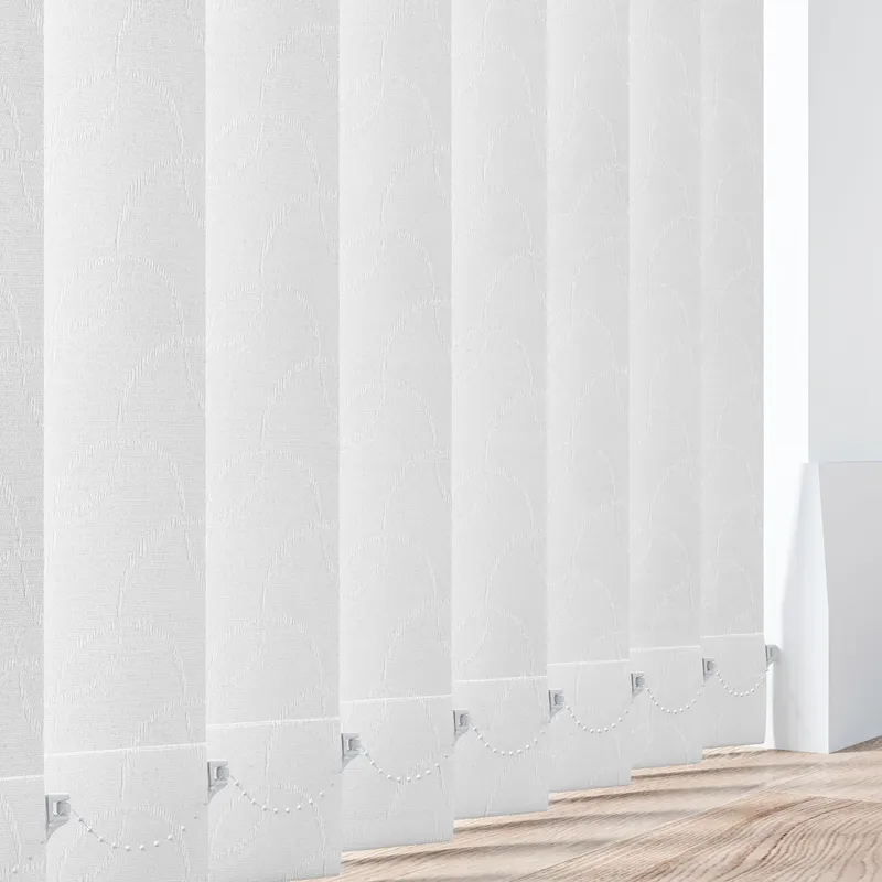 Badar Snow Vertical Blind