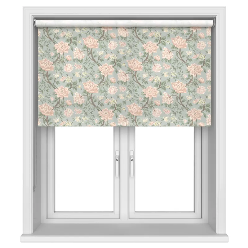 Laura Ashley Tapestry Floral Blush Blinds Uk