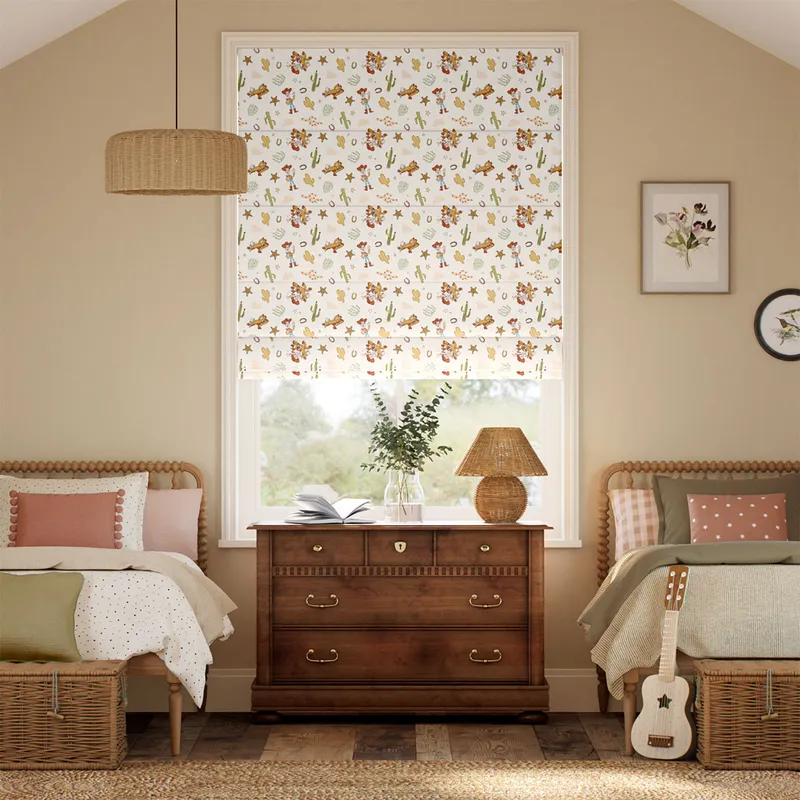 Toy Story Tales Buttermilk Roman Blind