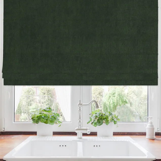 Amalfi Made To Measure Roman Blind Emerald