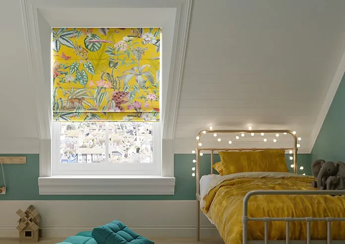 Barbados Sunburst - Roman Blind