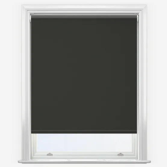 Coulisse Berlin Blackout Grey Roller Blind