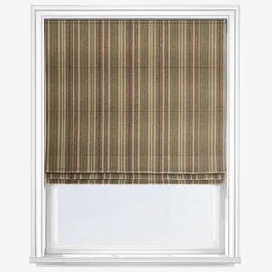 Moon Burleigh Olive Roman Blind