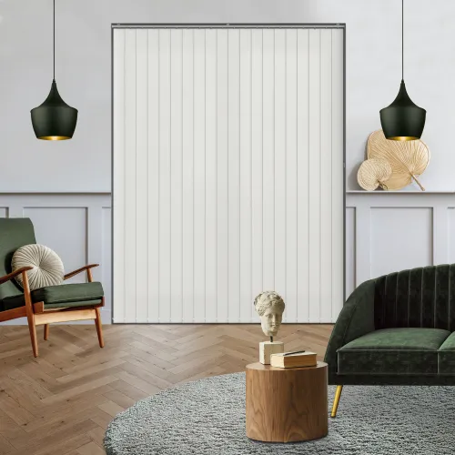 Origin Delicate White Vertical Blind