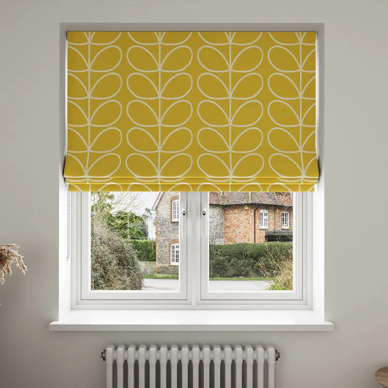 Orla Kiely Jumbo Linear Stem Sunflower Blinds Uk