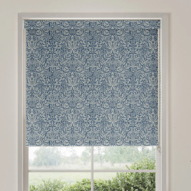 William Morris Acorn Blackout Made To Measure Roller Blind River