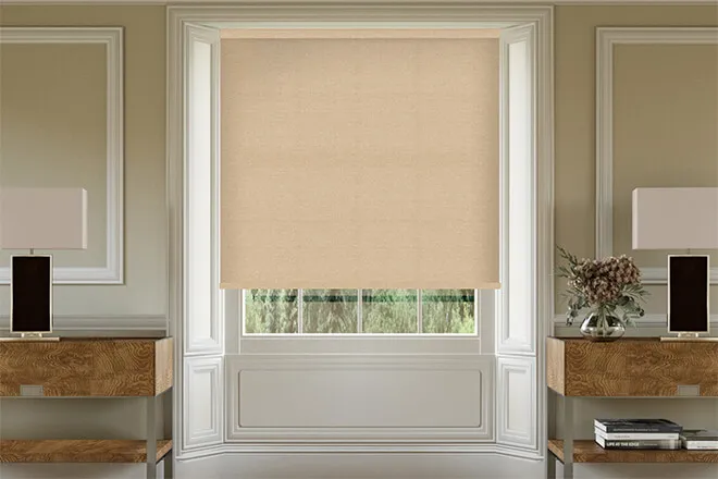 Amber Gold - Textured Roller Blind