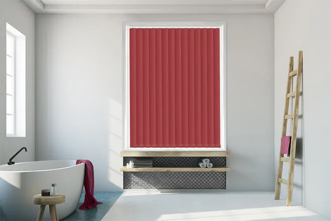 Code Red - Waterproof Blackout Vertical Blind
