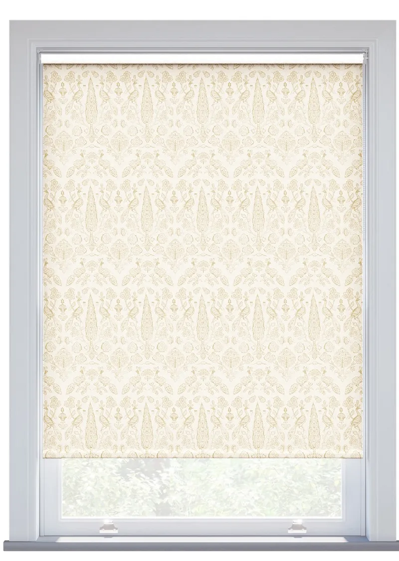 Jl X Sanderson Tamizart Flax Roller Blind