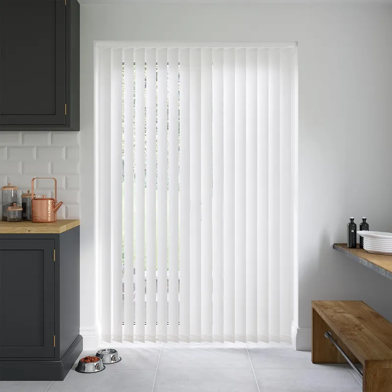 Dallas Ivory Vertical Blinds