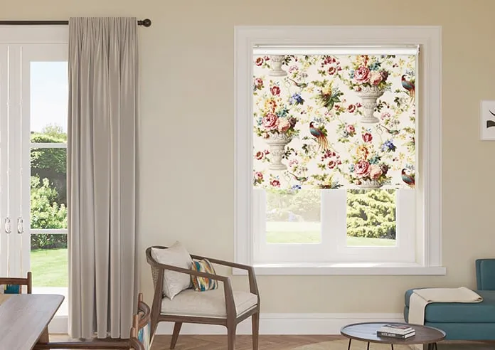 Clarence Regency Red - Roller Blind