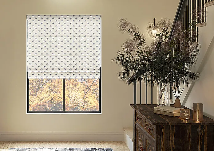 Hanalei Sky Blue - Roman Blind