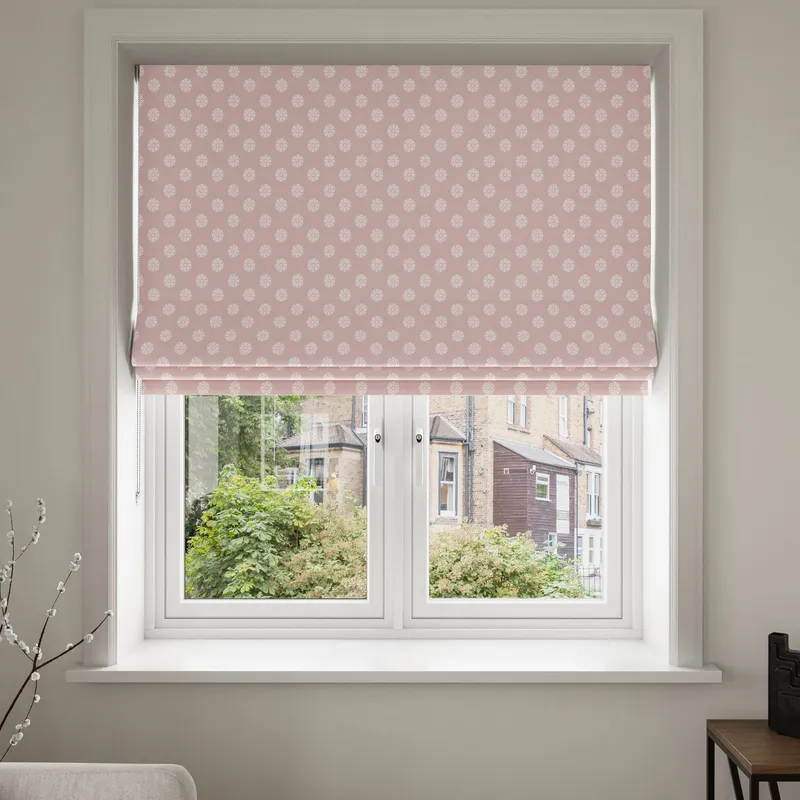 Laura Ashley Bonnie Chalk Pink Blinds Uk