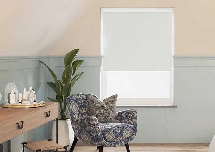 Nairn (Blackout) Soft White - Roller Blind