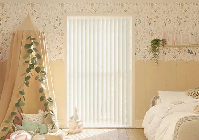Mikardo (Blackout) Blended Cream - Vertical Blind