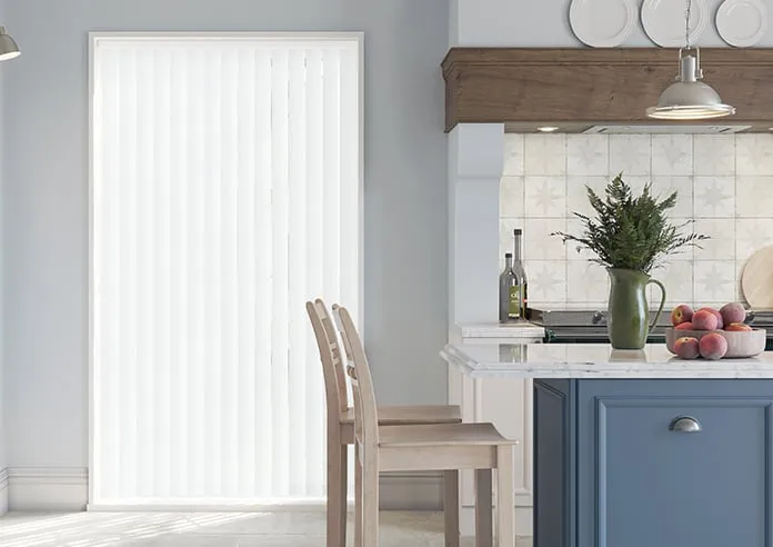 Subtle Grain Ice - Vertical Blind