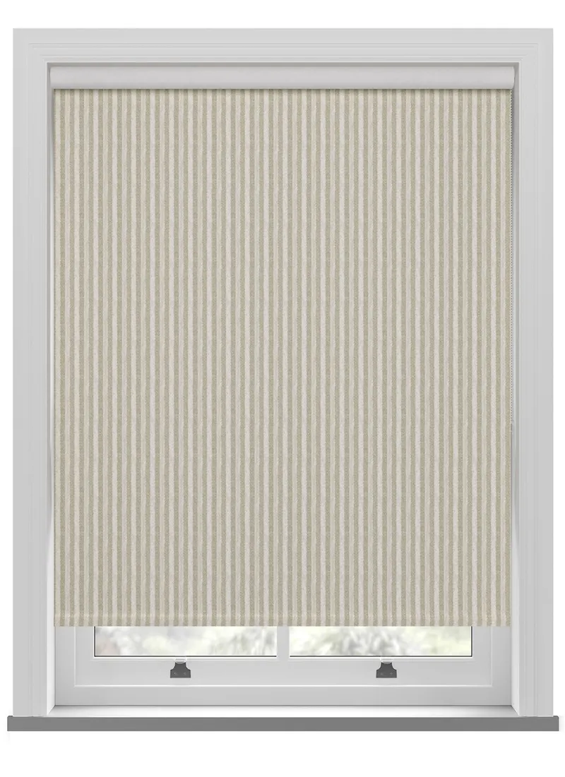 Emily Bond Oscar Stripe Linen Roller Blind