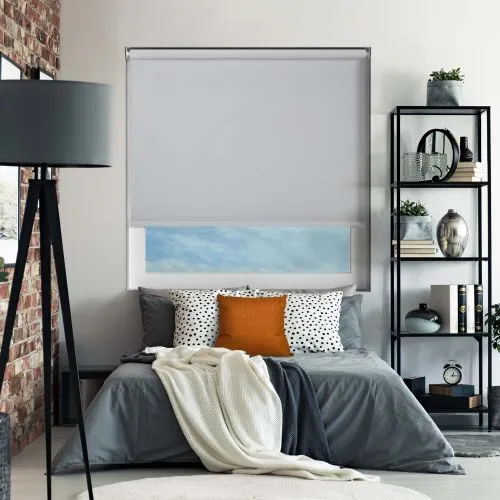 Bedtime Cloud Grey Cordless Roller Blind