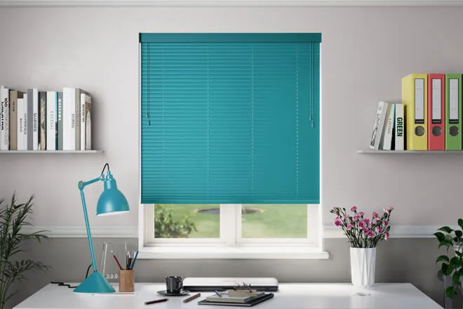 Millennium Matt Teal - Venetian Blinds