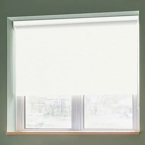 Charm Ivory (Blackout) Blackout Roller Blinds