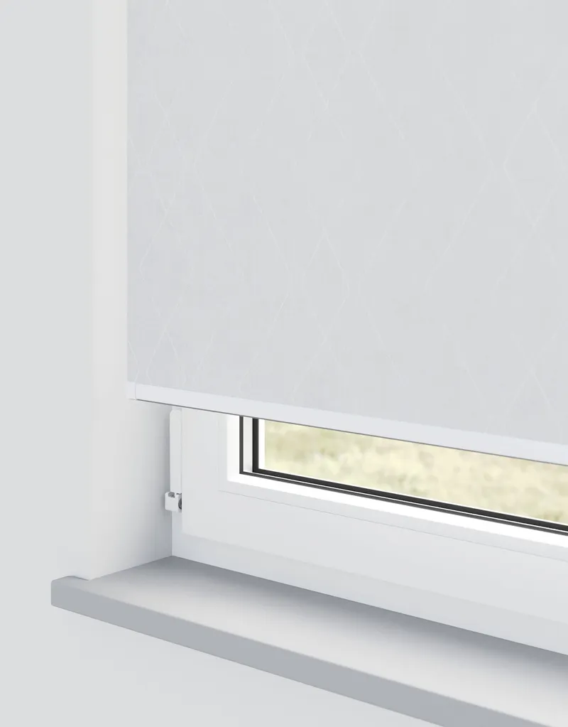 Kuta Grey Electrical Roller Blind