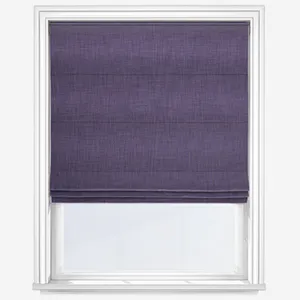 Mercury Purple Roman Blind