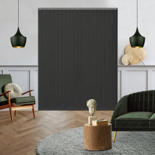 Origin Black Vertical Blind