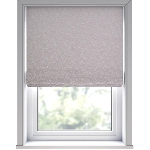 Sculpt Heather Deluxe Roman Blinds