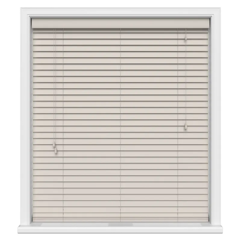 Light Fawn Real Wood Uk - Wooden Blinds
