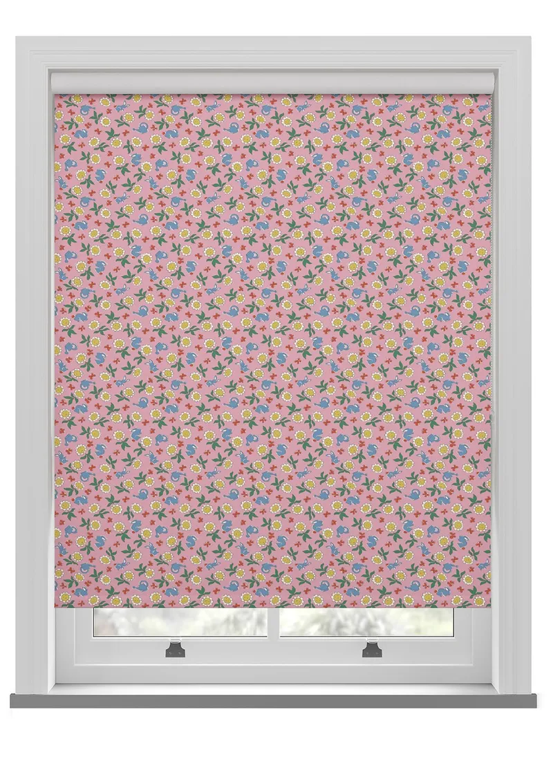 Cath Kidston Petal Flower Ditsy Pink Roller Blind