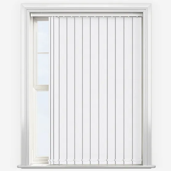 Elite Dimout White Vertical Blind
