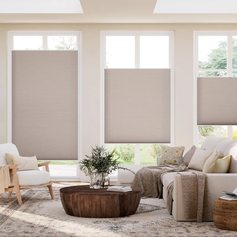 Perfect Fit Duolight Mushroom Thermal Blind