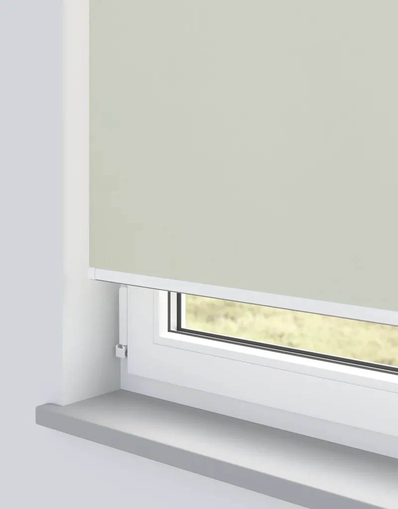 Banlight Duo Fr Calico Electrical Roller Blind