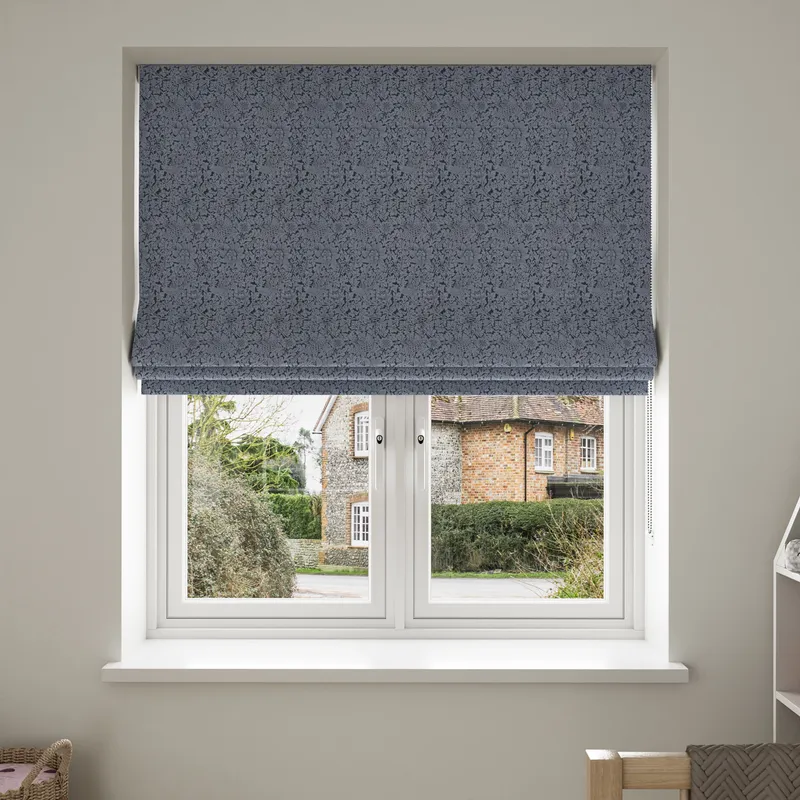 William Morris At Home Bird And Anemone Woven Midnight Blinds Uk