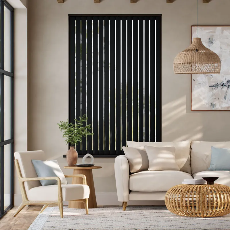 Luxe Sevilla Ink Vertical Blind