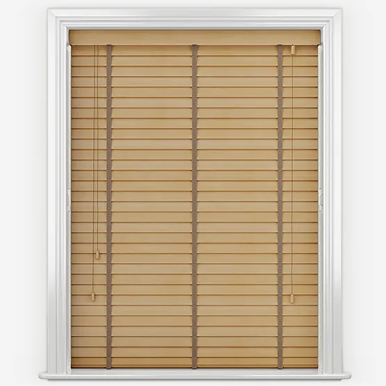 Dalby Birch Wood With Copper Tapes Wooden Venetian Blinds