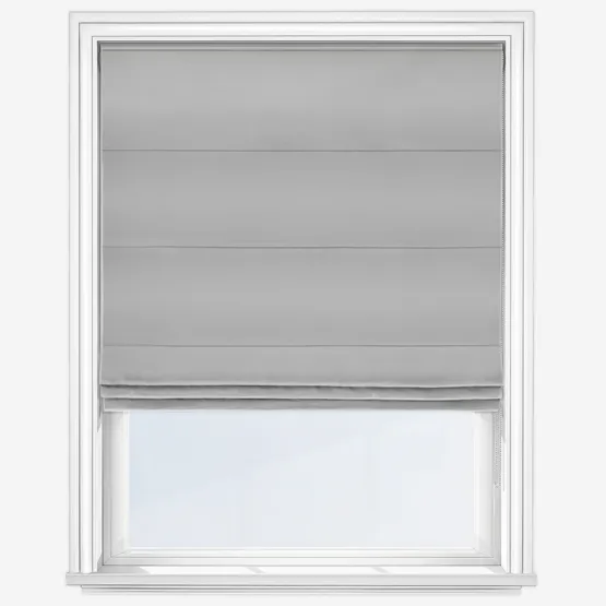 Touched By Design Pamuk Silver Roman Blind