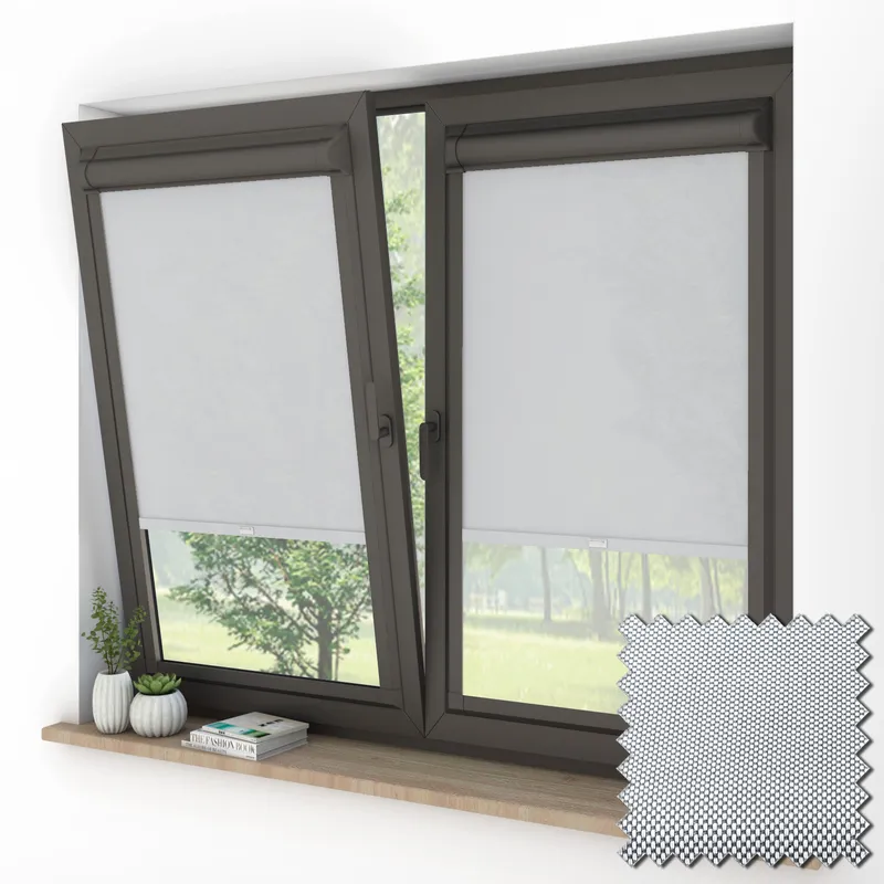 Filtra 3% Grey-white Perfect Fit Roller Blinds