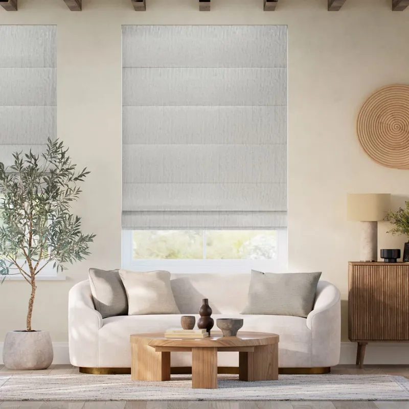 Ashby Dove Grey Roman Blind