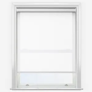 Cadence White Roller Blind