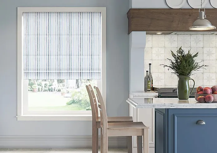 Vintage Stripe Meander - Roman Blind