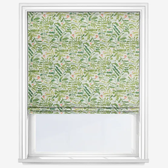 Edinburgh Weavers Mini Bertie Pine Roman Blind
