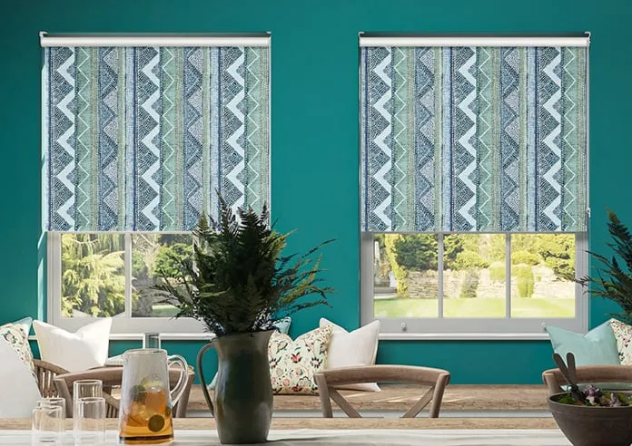 Cerrado Electric Blues - Roller Blind