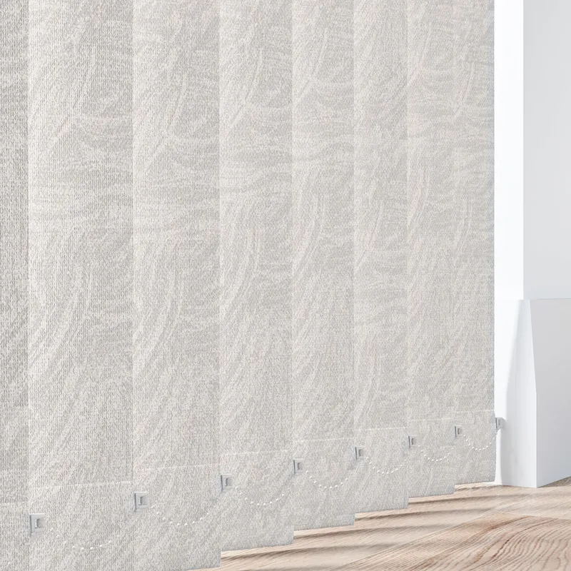 White Vertical Blinds Pvc Slats Made To Measure
