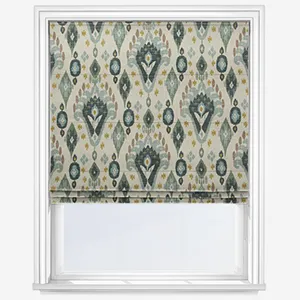 Boho Glacier Roman Blind