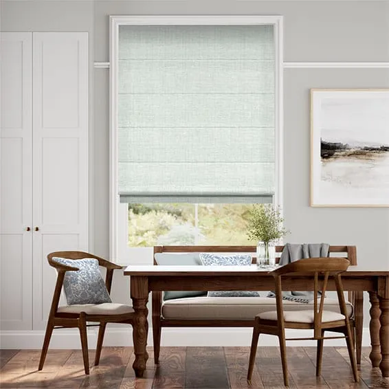 Leyton Winter Grass Roman Blind