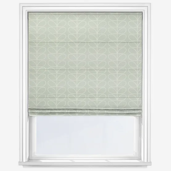 Orla Kiely Linear Stem Pebble Roman Blind