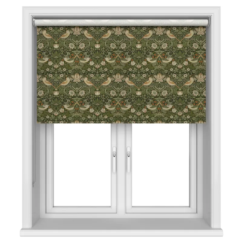 William Morris At Home Strawberry Thief Nettle Blinds Uk