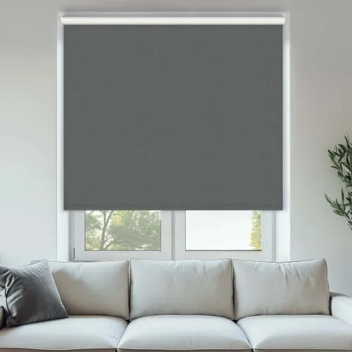 Vibe Blackout Flint Cordless Roller Blinds - Shop Now